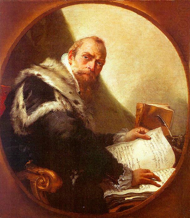 Portrait of Antonio Riccobono, Giovanni Battista Tiepolo
